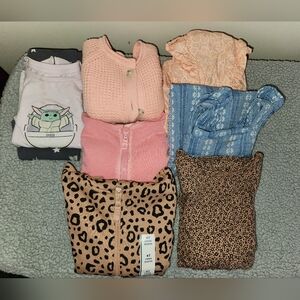 Leopard Print Kids Casual Dress